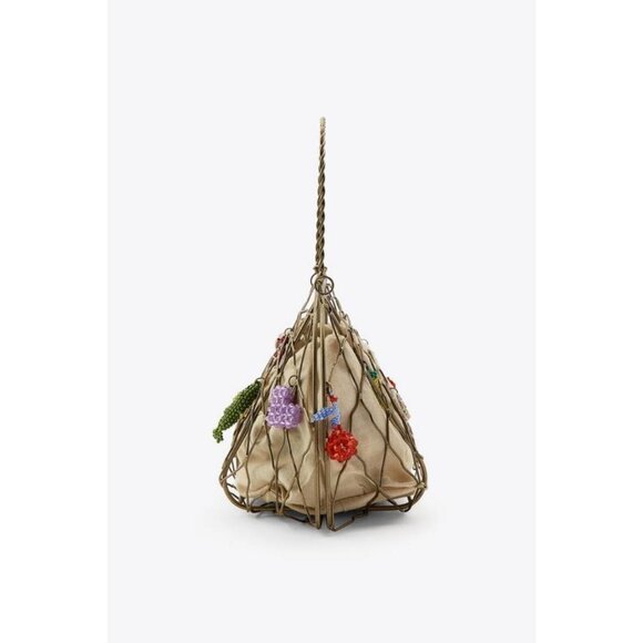 ZARA METAL MULTI-CHARM BAG - Picture 5 of 7